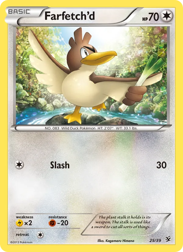 25 Farfetch'd – Kalos Starter Set