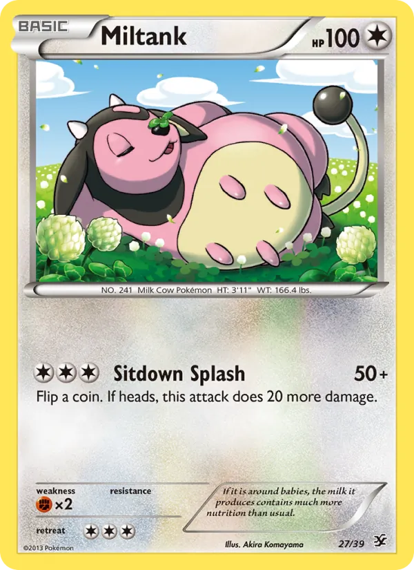 27 Miltank – Kalos Starter Set