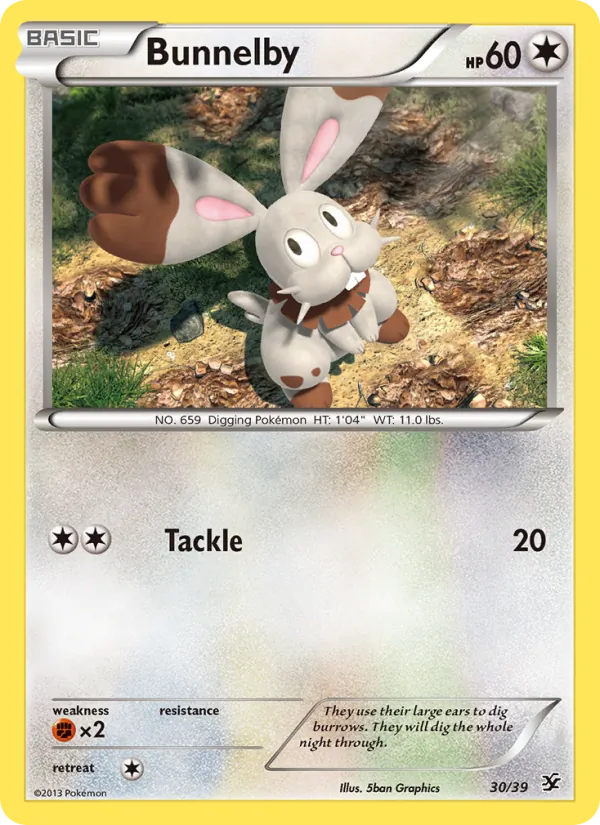 30 Bunnelby – Kalos Starter Set