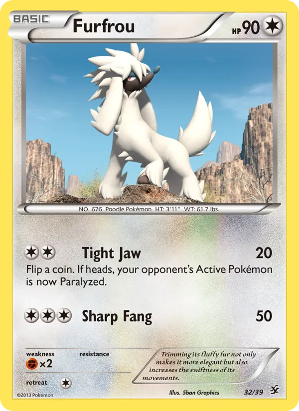 32 Furfrou – Kalos Starter Set