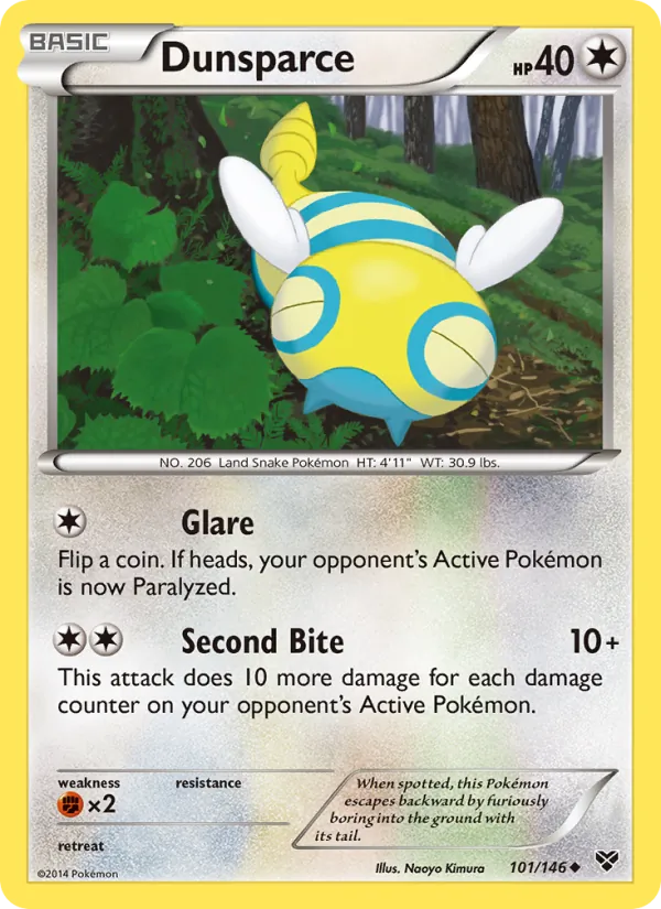 101 Dunsparce – XY