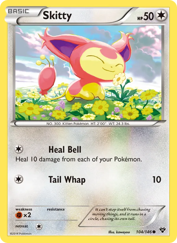 104 Skitty – XY