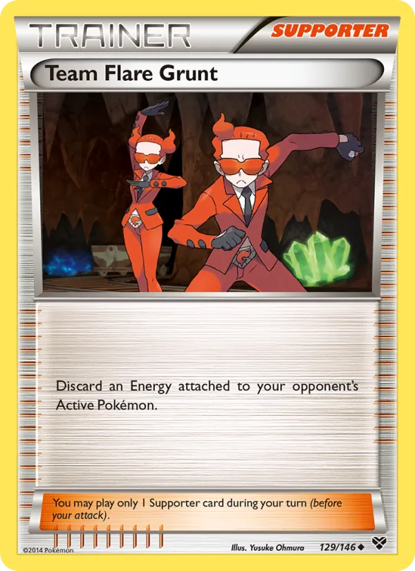 129 Team Flare Grunt – XY