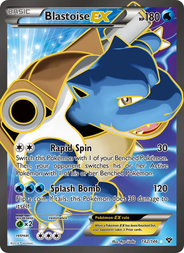 142 Blastoise EX – XY