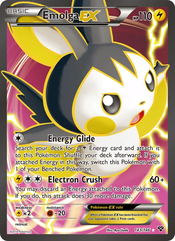 143 Emolga EX – XY