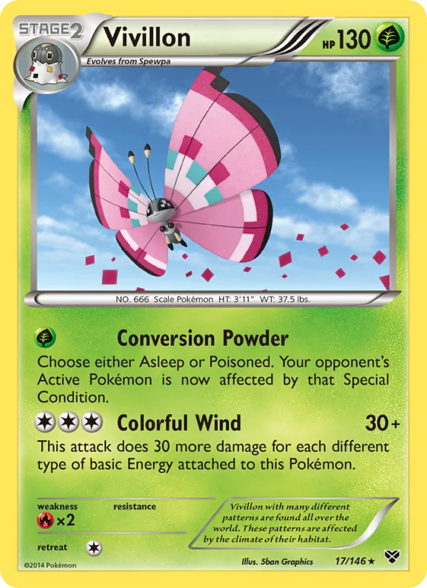 17 Vivillon – XY