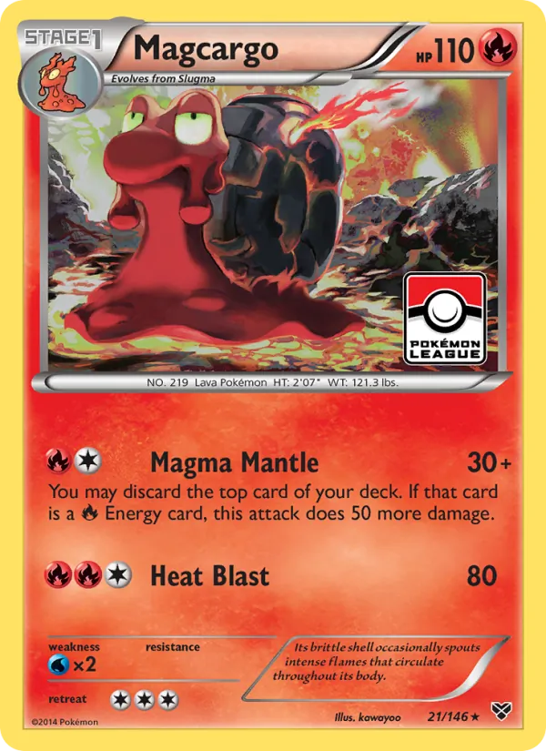 21 Magcargo – XY
