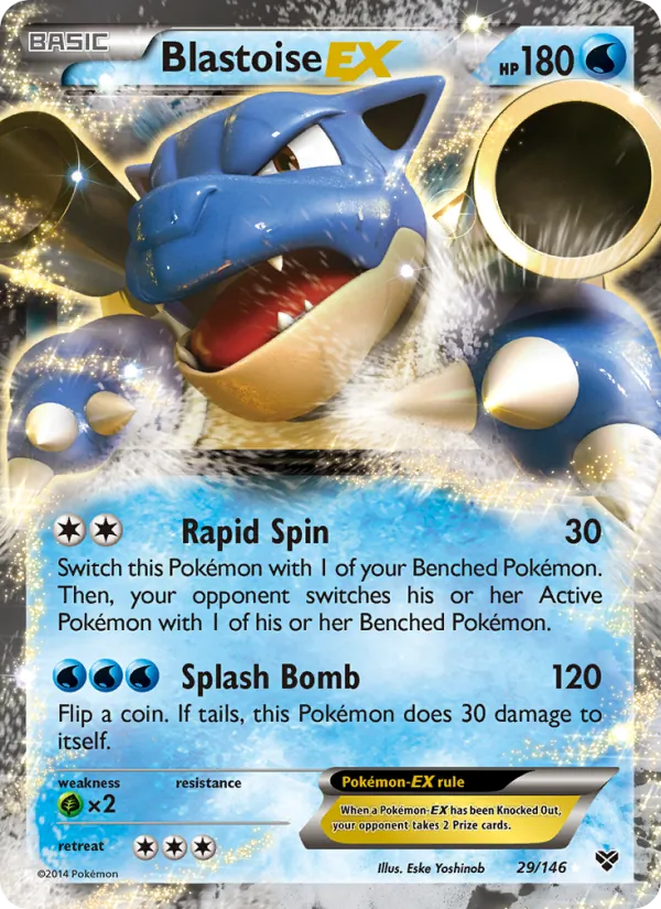 29 Blastoise EX – XY