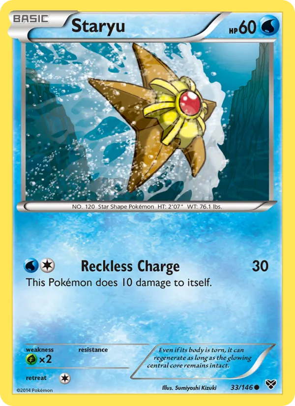33 Staryu – XY