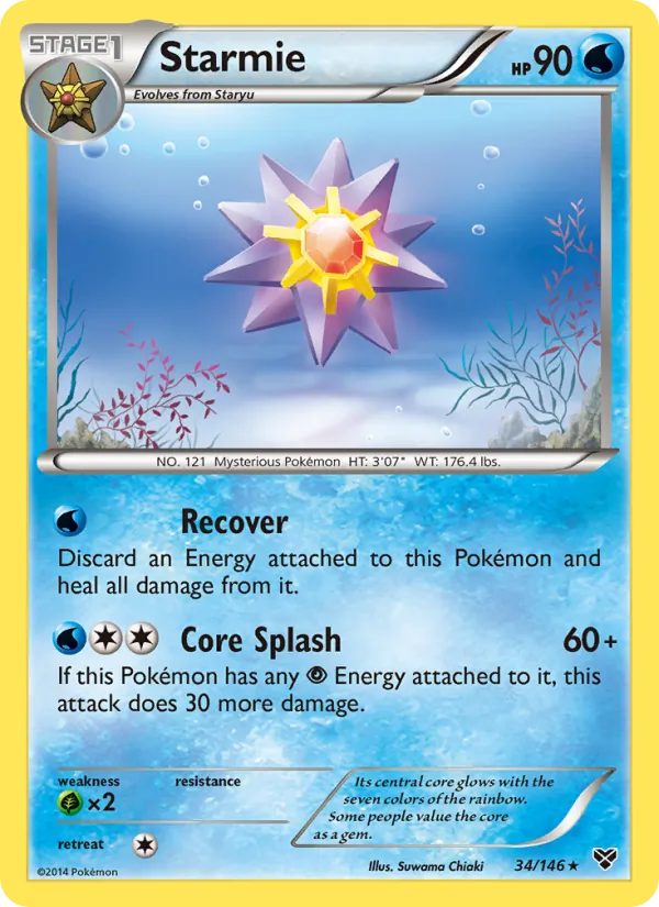 34 Starmie – XY