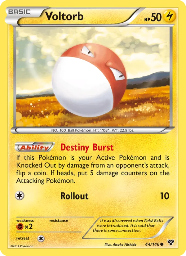 44 Voltorb – XY