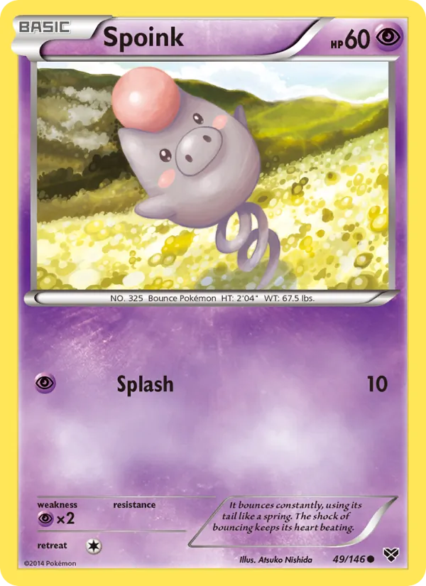 49 Spoink – XY