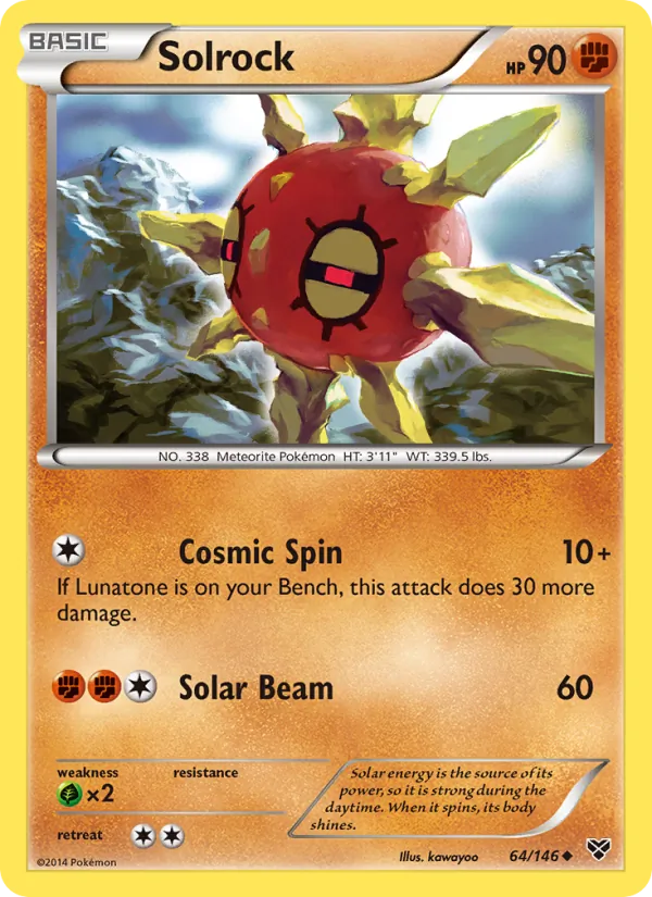 64 Solrock – XY
