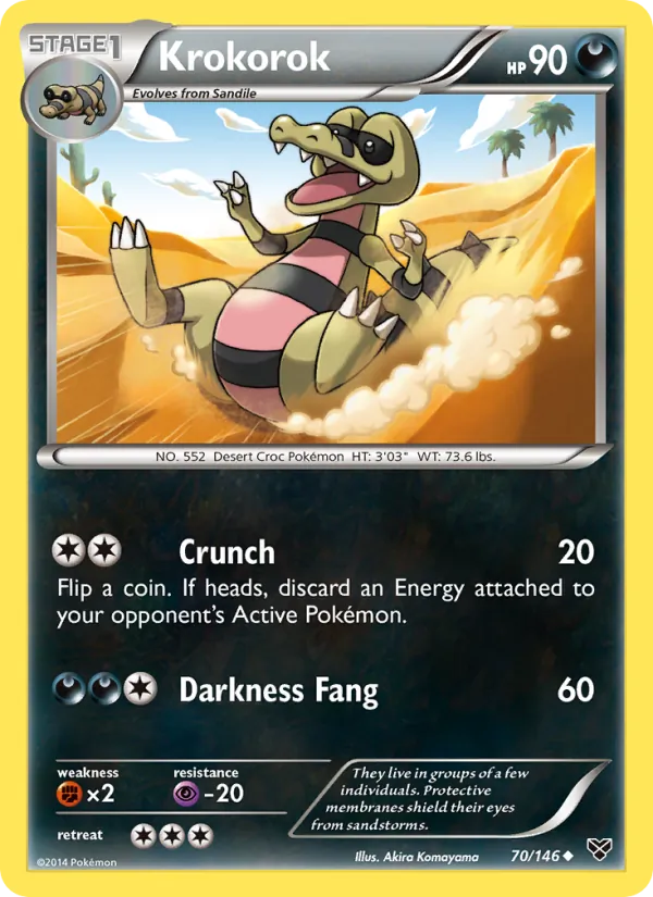 70 Krokorok – XY