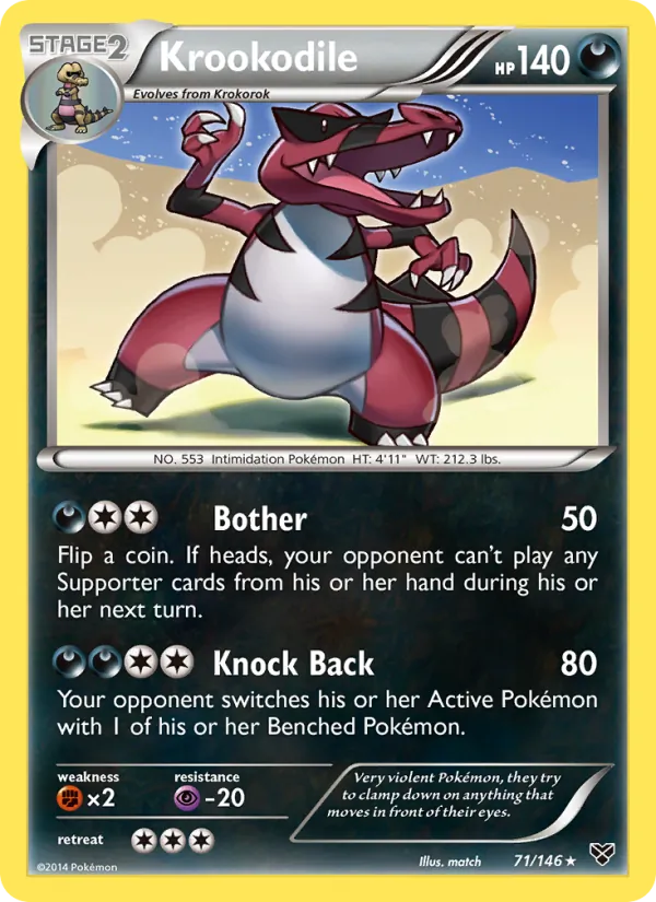 71 Krookodile – XY