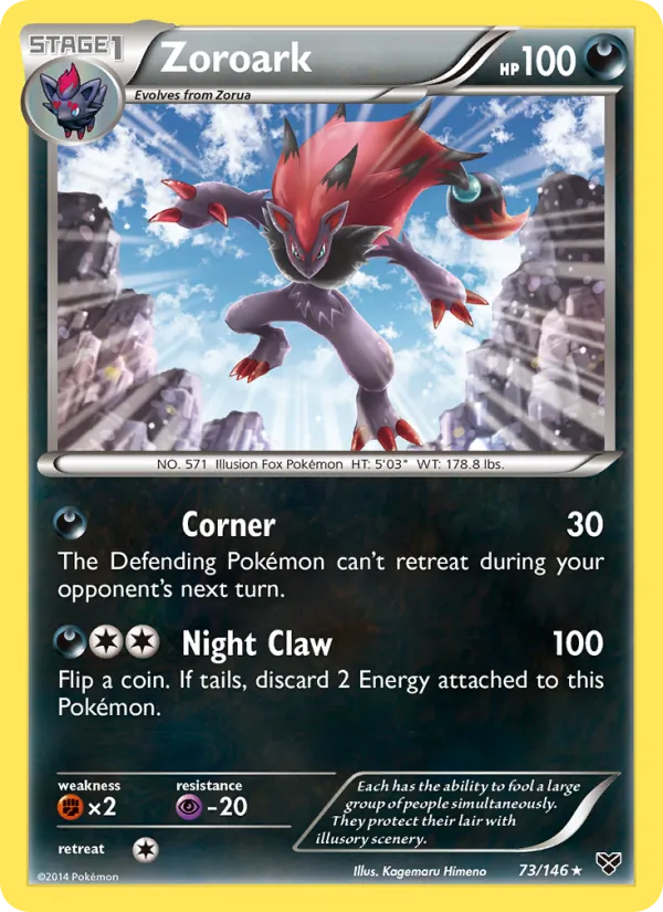 73 Zoroark – XY