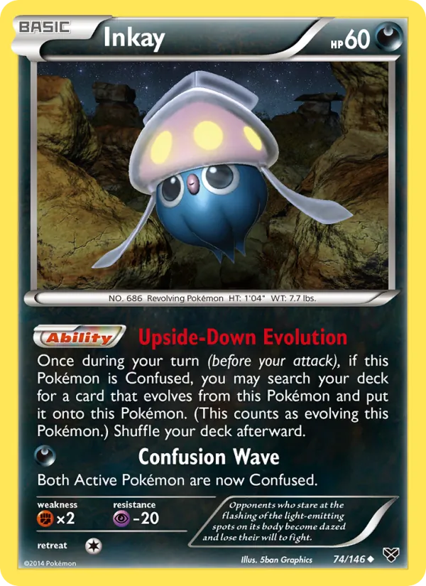 74 Inkay – XY