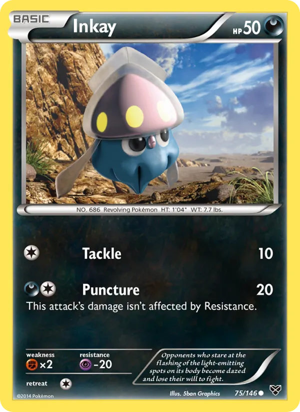 75 Inkay – XY