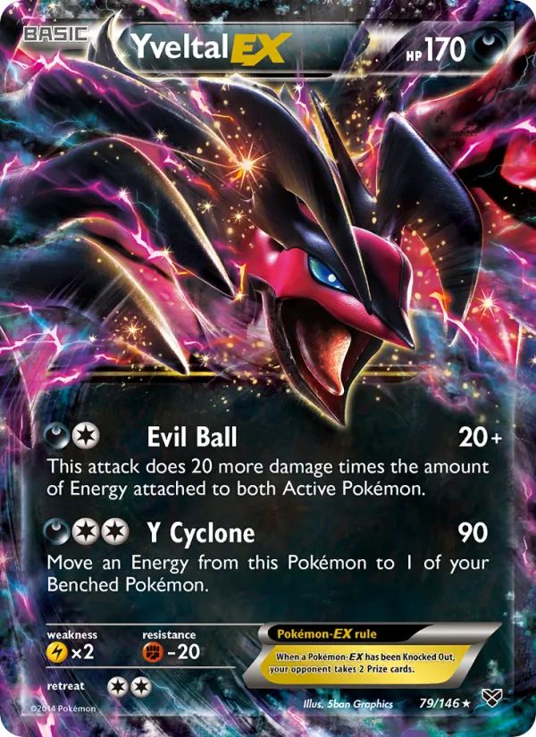 79 Yveltal EX – XY