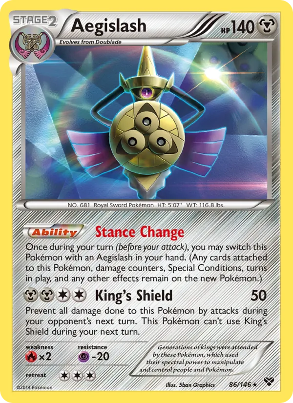 86 Aegislash – XY