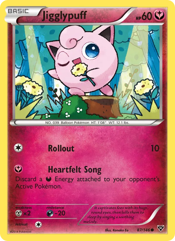87 Jigglypuff – XY
