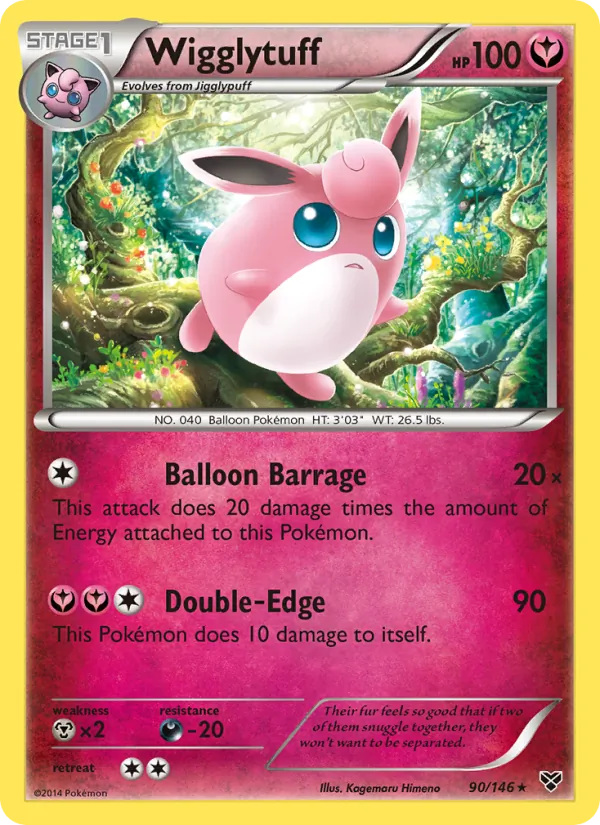 90 Wigglytuff – XY