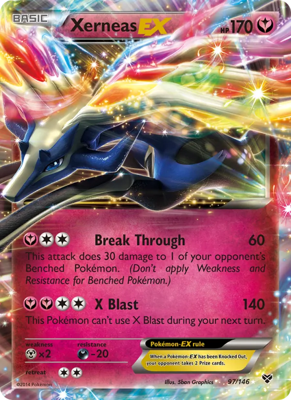 97 Xerneas EX – XY