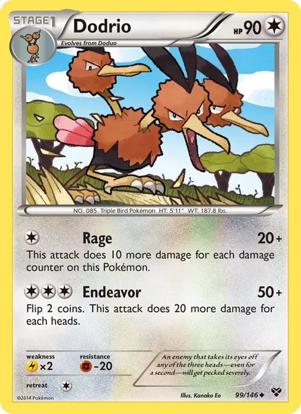 99 Dodrio – XY