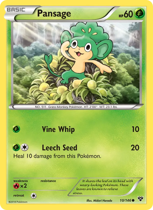 10-RH Pansage – XY