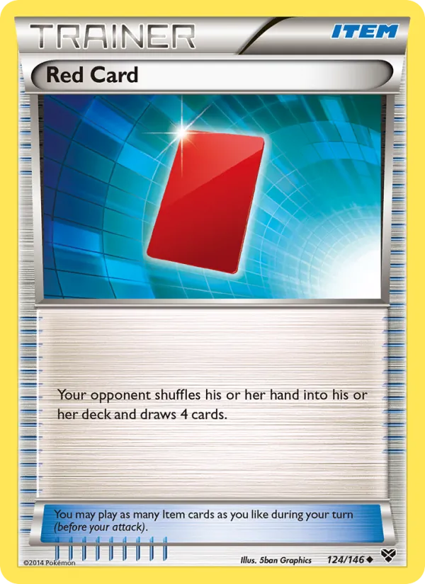 124-RH Red Card – XY