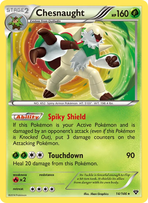 14-RH Chesnaught – XY