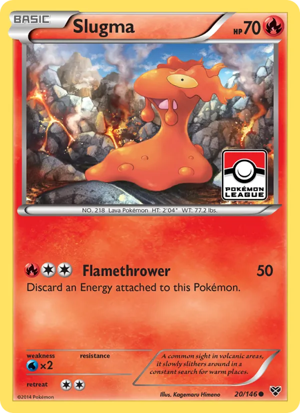 20-RH Slugma – XY
