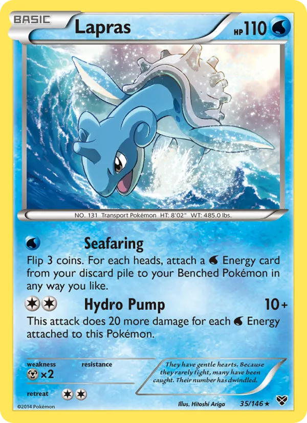 35-RH Lapras – XY