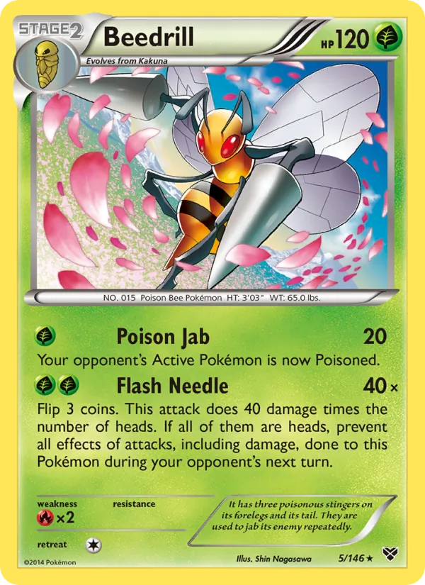5-RH Beedrill – XY