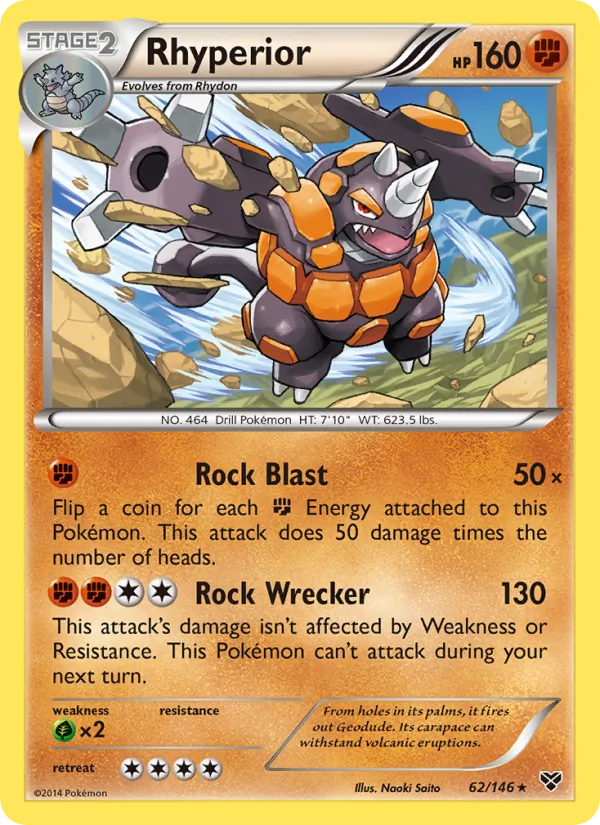 62-RH Rhyperior – XY