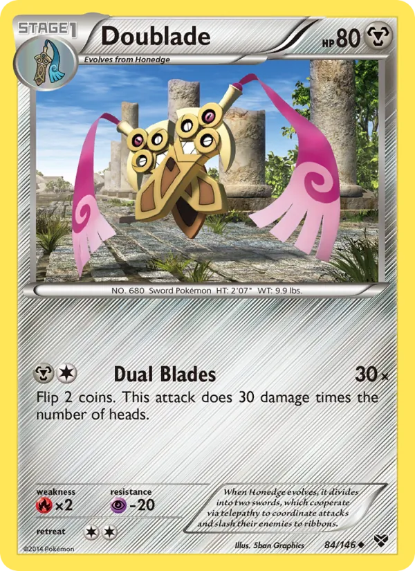 84-RH Doublade – XY