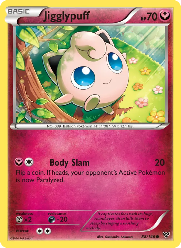 88-RH Jigglypuff – XY