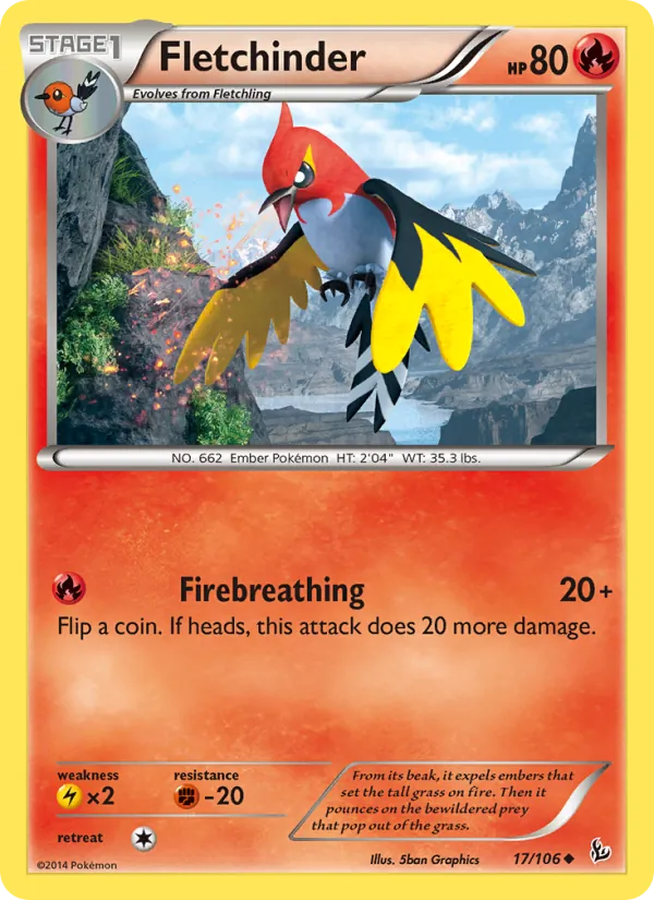17 Fletchinder – Flashfire