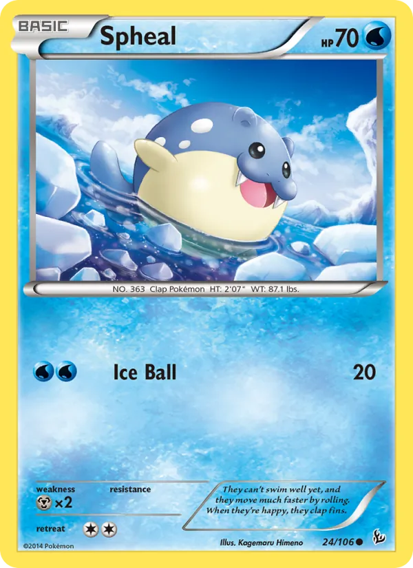 24 Spheal – Flashfire