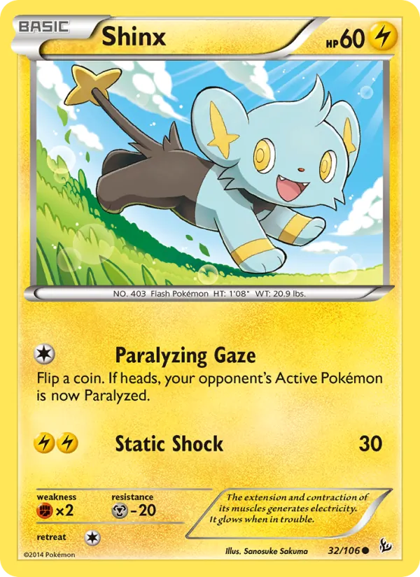 32 Shinx – Flashfire