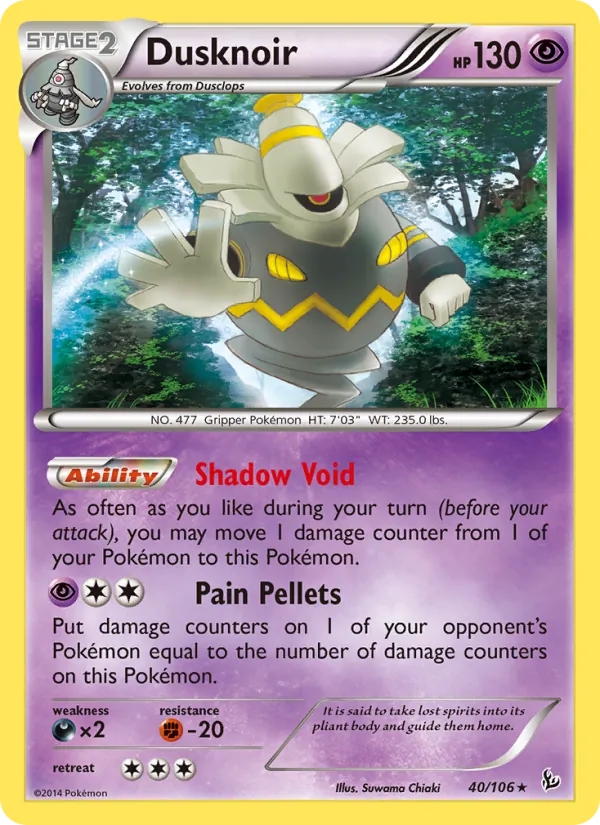 40 Dusknoir – Flashfire