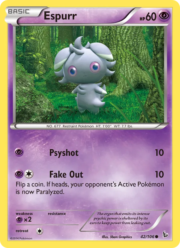 42 Espurr – Flashfire