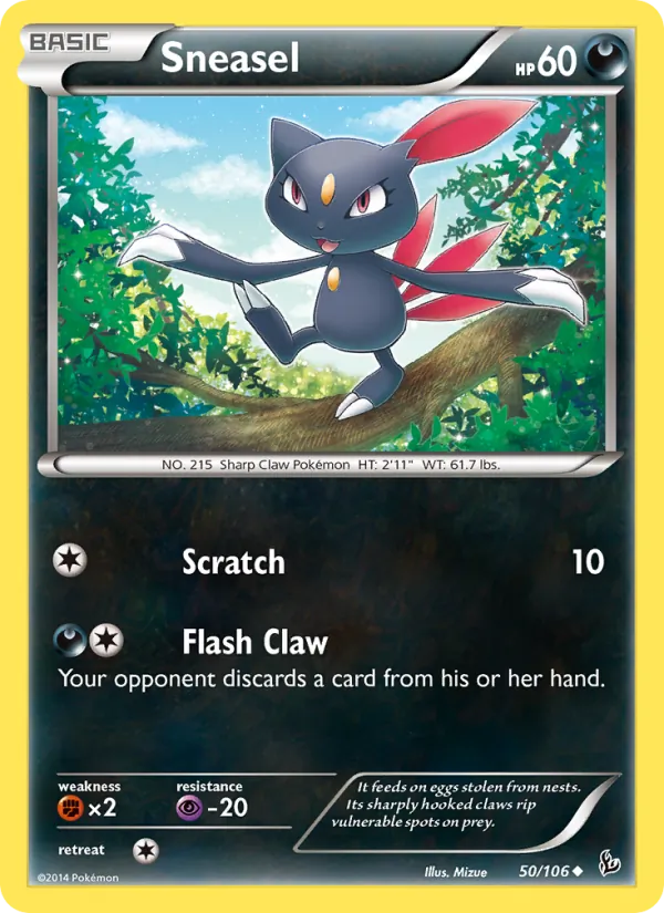50 Sneasel – Flashfire