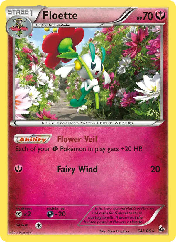64 Floette – Flashfire