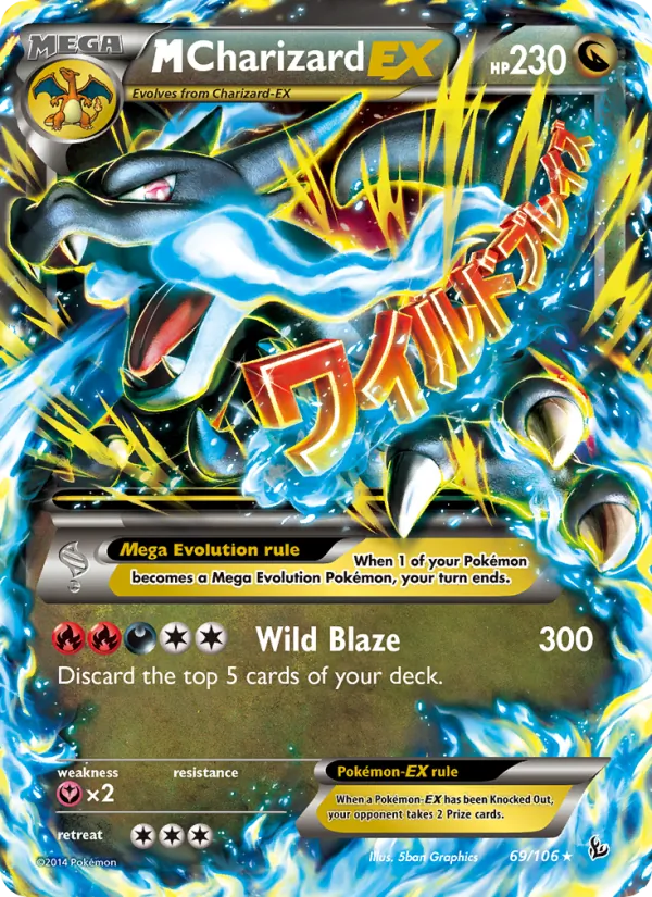 69 M Charizard EX – Flashfire