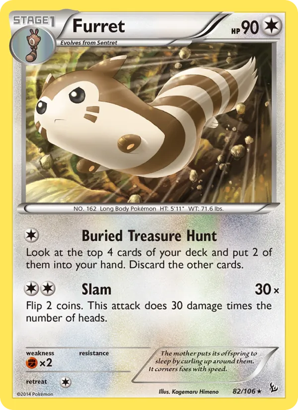82 Furret – Flashfire