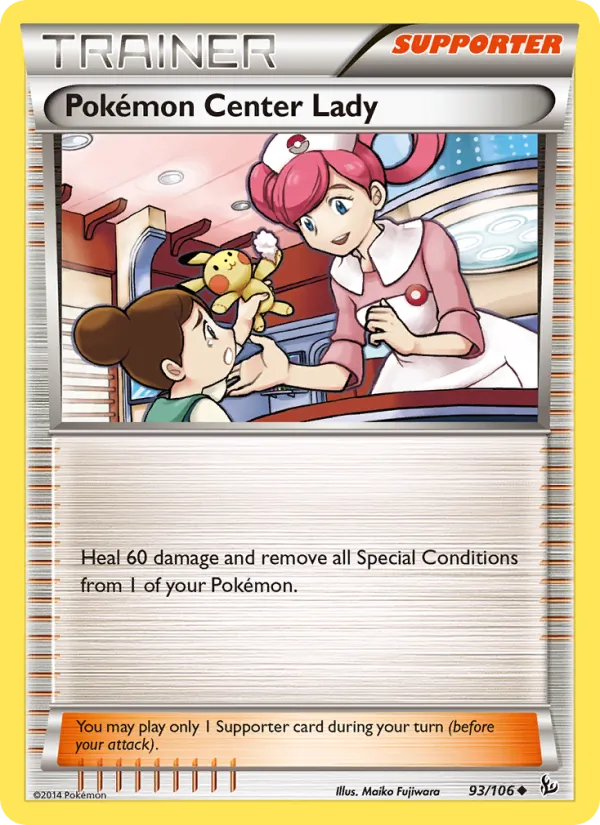 93 Pokémon Center Lady – Flashfire