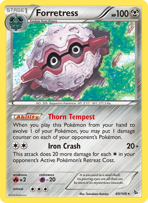 60-RH Forretress – Flashfire