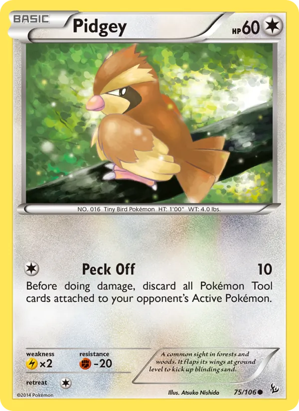 75-RH Pidgey – Flashfire