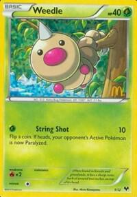 1 Weedle – McDonald's Collection 2014